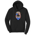 American Pug Hoodie - Jet Black