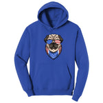 American Pug Hoodie - True Royal