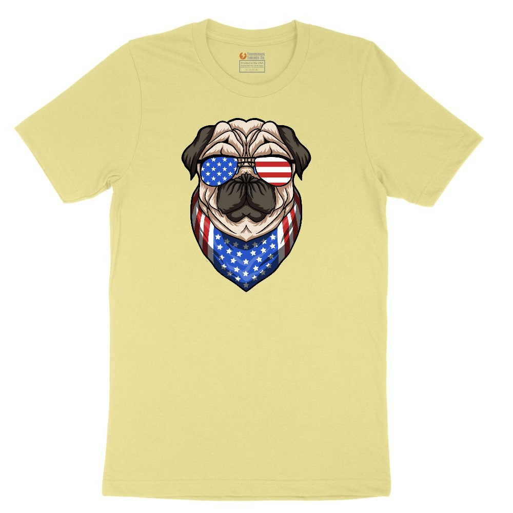 American Pug Toddler Short Sleeve Tee - Yellow