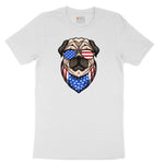 American Pug Youth Short Sleeve Tee - White