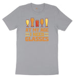 At My Age I Need Glasses Short Sleeve Tee - Athletic Heather Grey