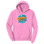 At the Lake Life is Better Ladies Hoodie - Candy Pink