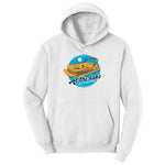 At the Lake Life is Better Ladies Hoodie - White