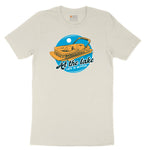 At the Lake Life is Better Ladies Short Sleeve Tee - Natural Heather