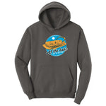 At the Lake Life is Better Hoodie - Charcoal