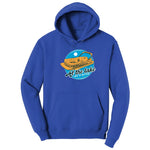 At the Lake Life is Better Hoodie - True Royal