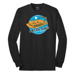At the Lake Life is Better Long Sleeve Tee - Jet Black