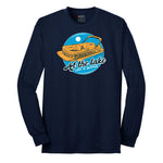 At the Lake Life is Better Long Sleeve Tee - Navy