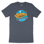 At the Lake Life is Better Toddler Short Sleeve Tee - Heather Navy