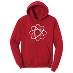 Atomic Symbol Hoodie - Red