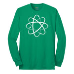 Atomic Symbol Long Sleeve Tee - Kelly Green