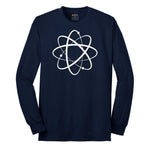 Atomic Symbol Long Sleeve Tee - Navy