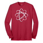Atomic Symbol Long Sleeve Tee - Red