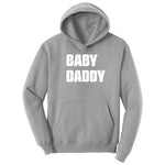 Baby Daddy Hoodie - Athletic Heather