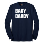 Baby Daddy Long Sleeve Tee - Navy