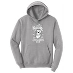 Bad Ass Bearded Dad Hoodie - Athletic Heather