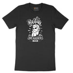 Bad Ass Bearded Dad Short Sleeve Tee - Jet Black