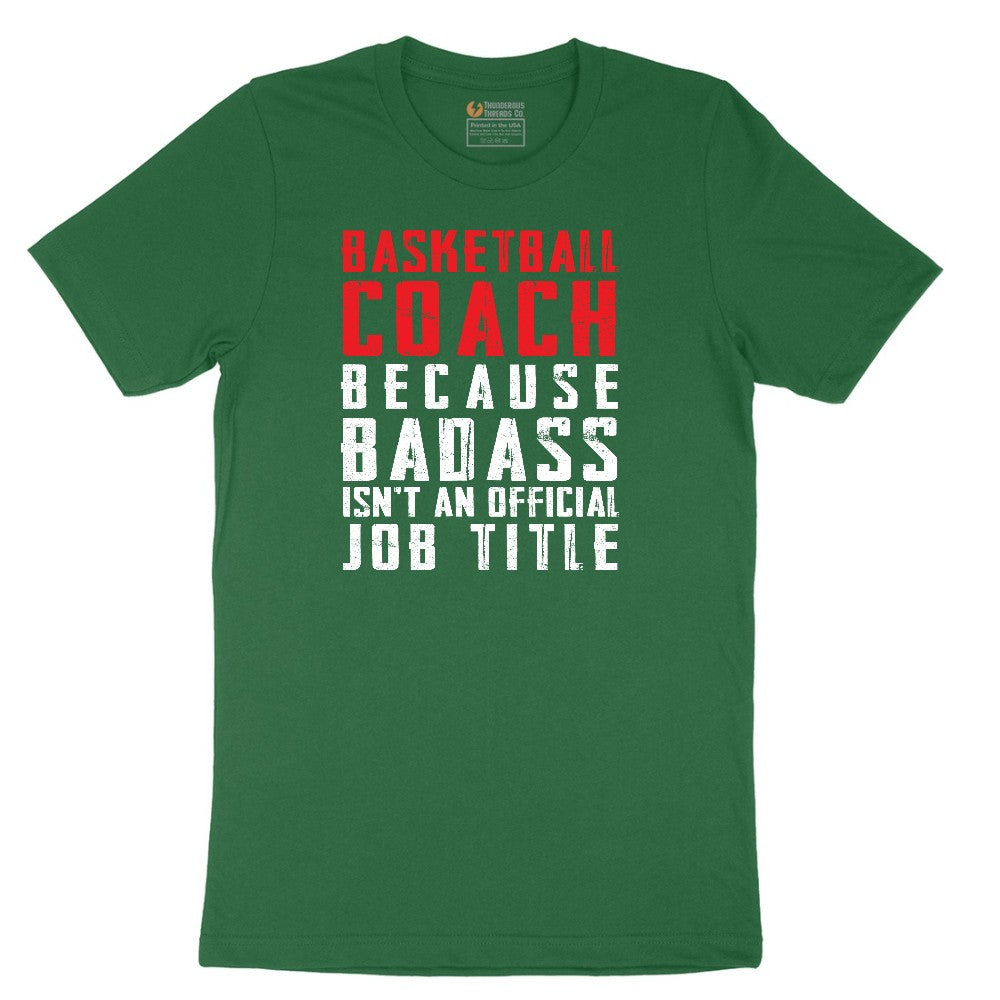 Basketball Coach Short Sleeve Tee - Athletic Kelly
