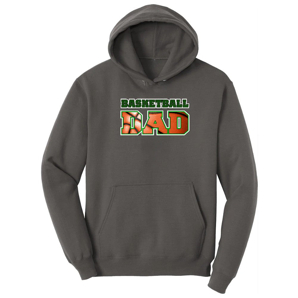 Basketball Dad Hoodie - Charcoal