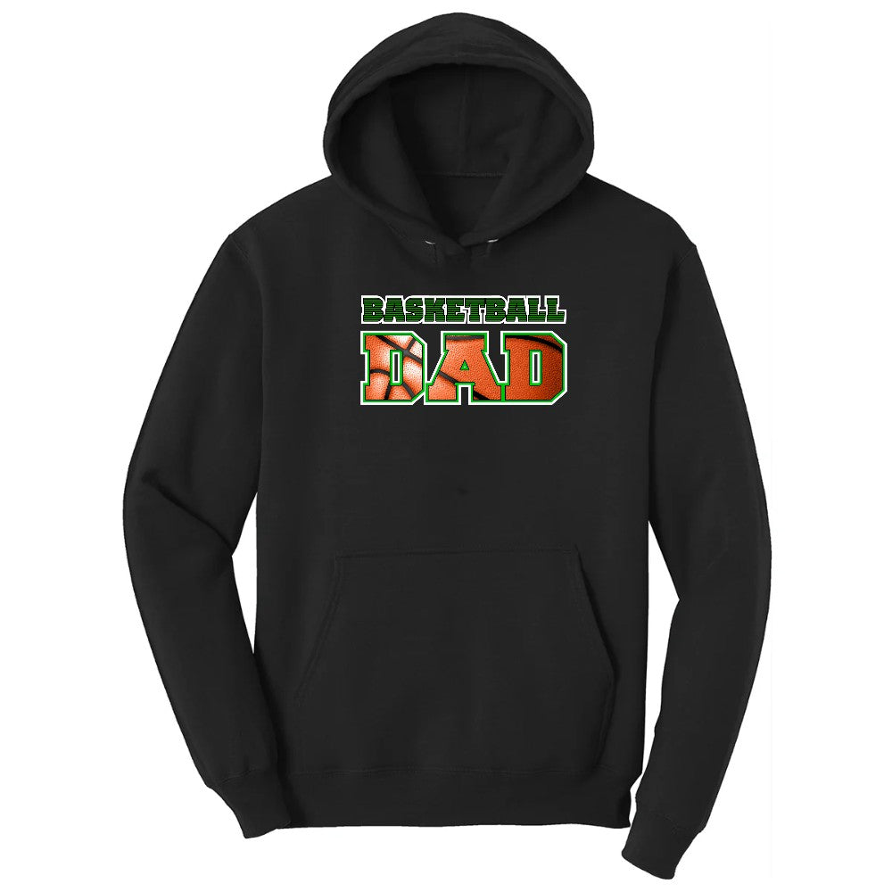 Basketball Dad Hoodie - Jet Black