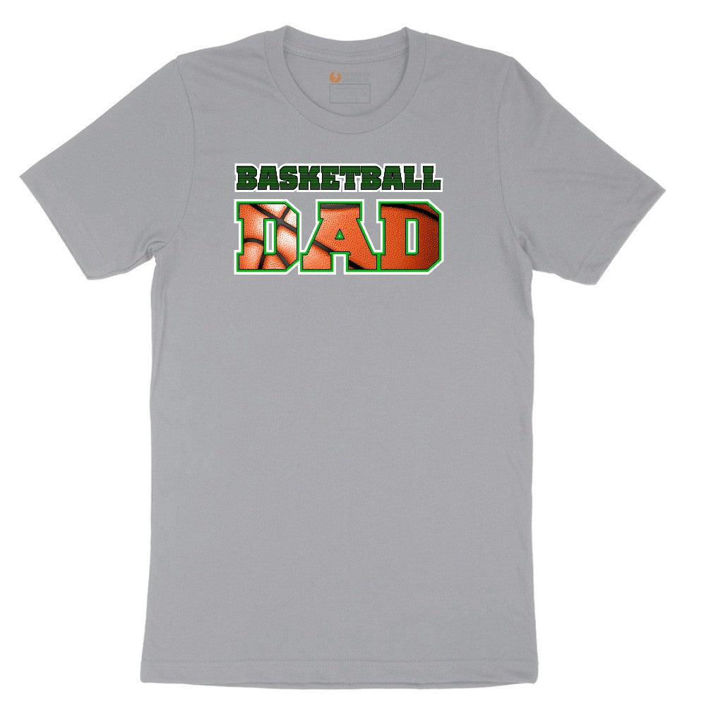 Basketball Dad Short Sleeve Tee - Athletic Heather Grey