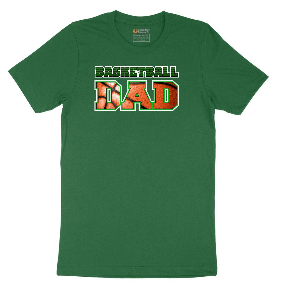 Basketball Dad Short Sleeve Tee - Athletic Kelly