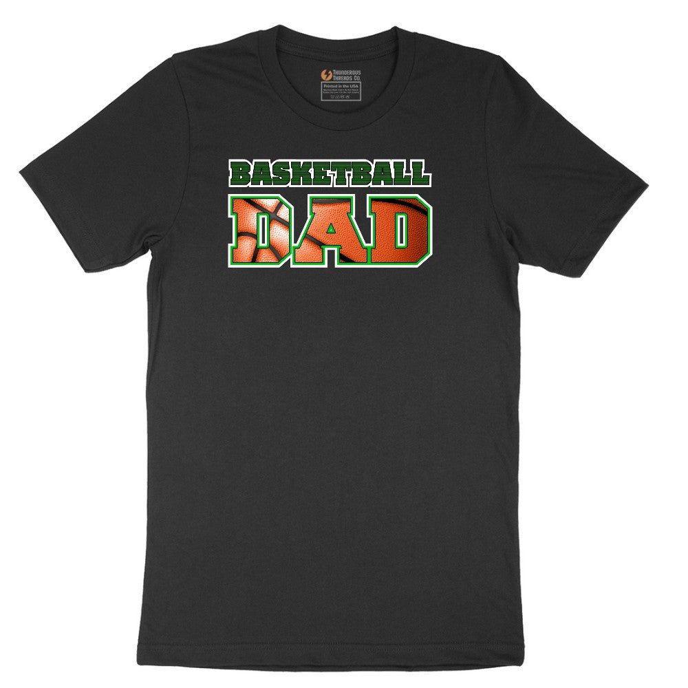 Basketball Dad Short Sleeve Tee - Jet Black