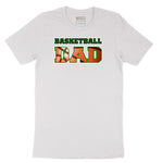 Basketball Dad Short Sleeve Tee - White