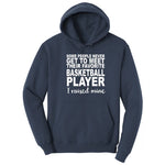 Basketball Player I Raised Mine Hoodie - Navy