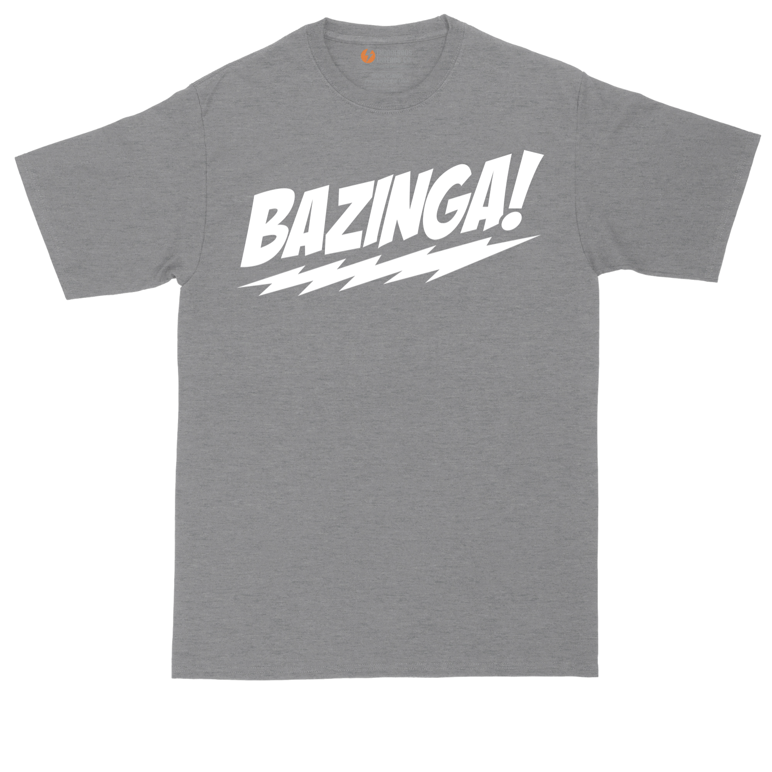 Bazinga tall t-shirt for men in Athletic Heather