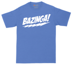 Bazinga tall t-shirt for men in Heather Royal