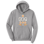 BBQ God Hoodie - Athletic Heather