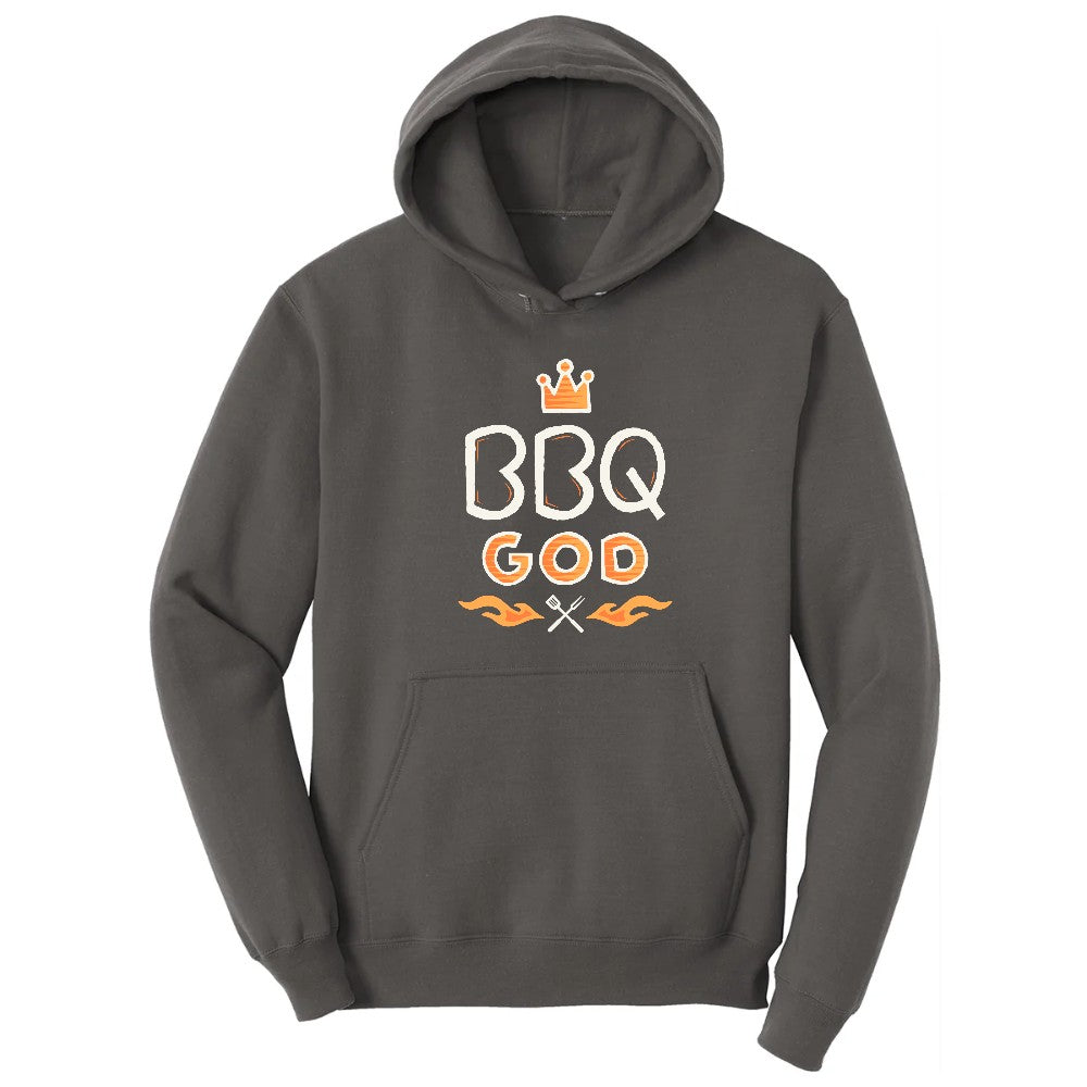 BBQ God Hoodie - Charcoal