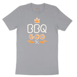 BBQ God Short Sleeve Tee - Athletic Heather Grey