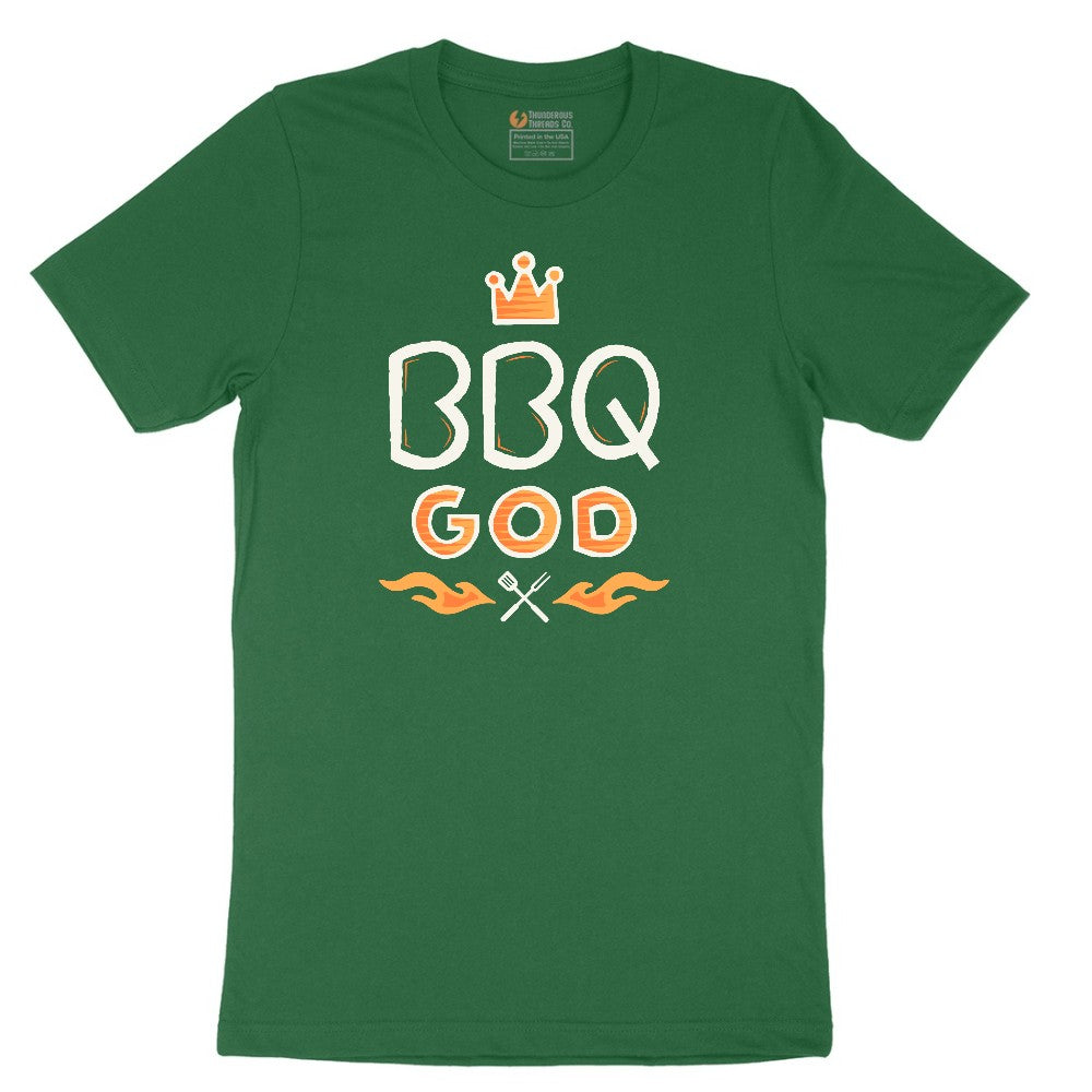BBQ God Short Sleeve Tee - Athletic Kelly