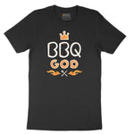 BBQ God Short Sleeve Tee - Jet Black