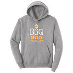 BBQ God Toddler Hoodie - Athletic Heather