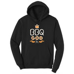 BBQ God Toddler Hoodie - Jet Black