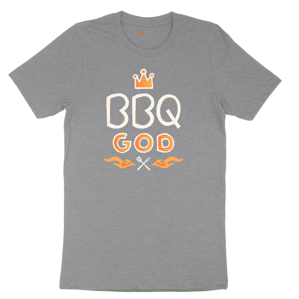 BBQ God Toddler Short Sleeve Tee - Athletic Heather