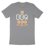 BBQ God Toddler Short Sleeve Tee - Athletic Heather