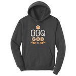 BBQ God Youth Hoodie - Dark Heather Grey