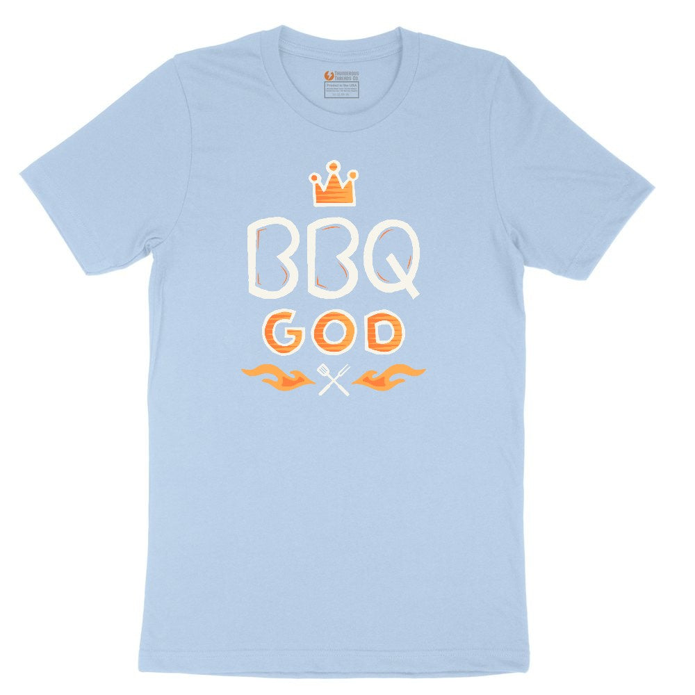 BBQ God Youth Short Sleeve Tee - Light Blue
