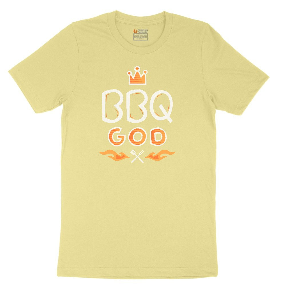 BBQ God Youth Short Sleeve Tee - Yellow