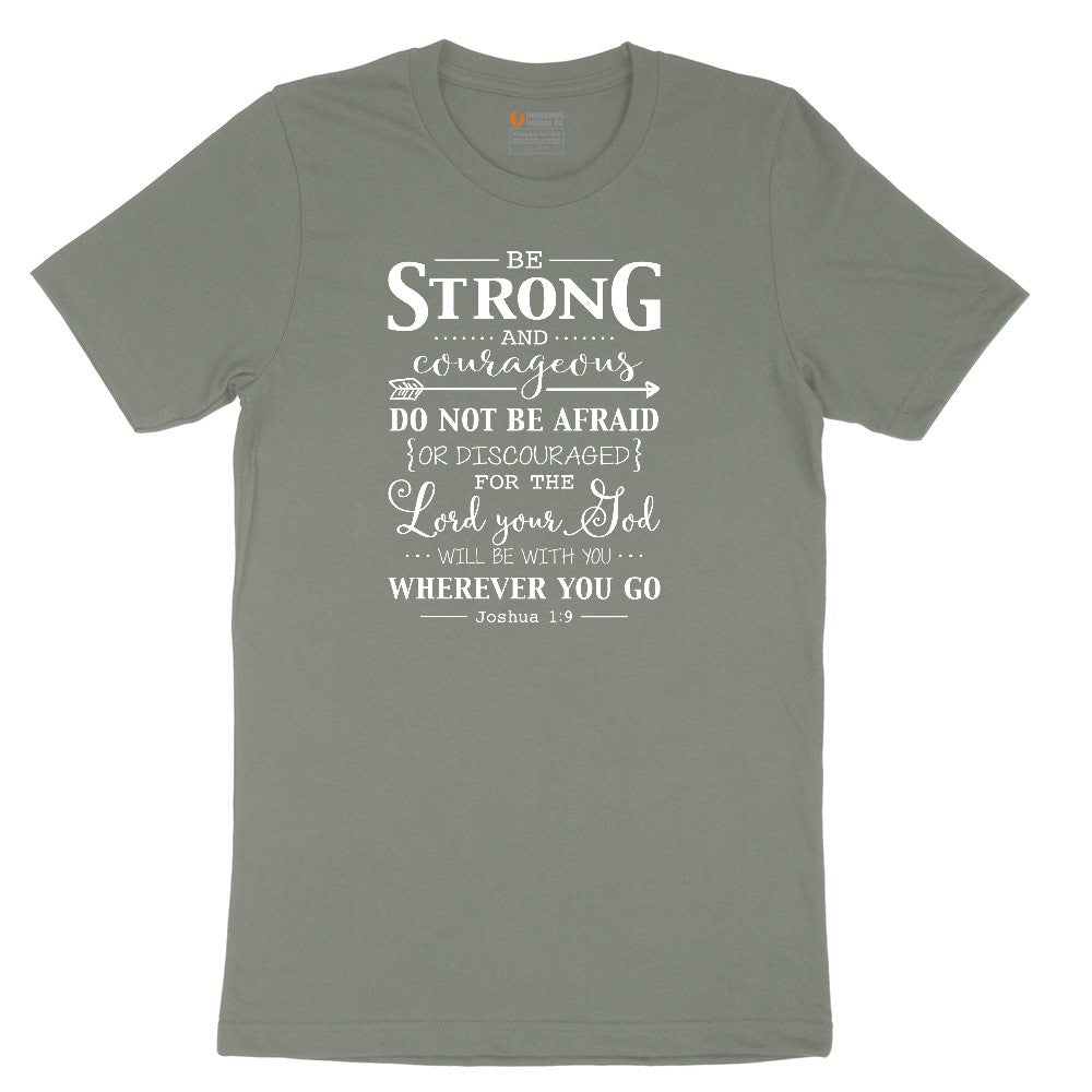 Be Strong Ladies Short Sleeve Tee - Bamboo Blackout