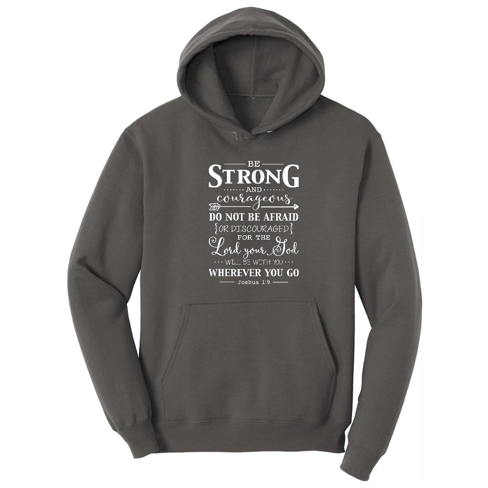 Be Strong Hoodie - Charcoal