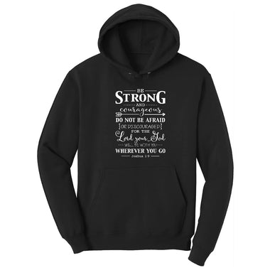 Be Strong Hoodie - Jet Black