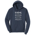 Be Strong Hoodie - Navy