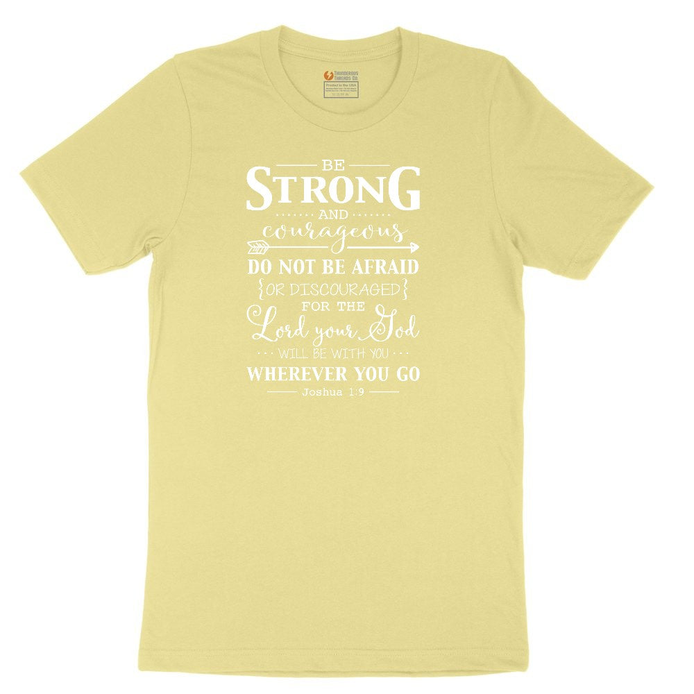 Be Strong Toddler Short Sleeve Tee - Yellow