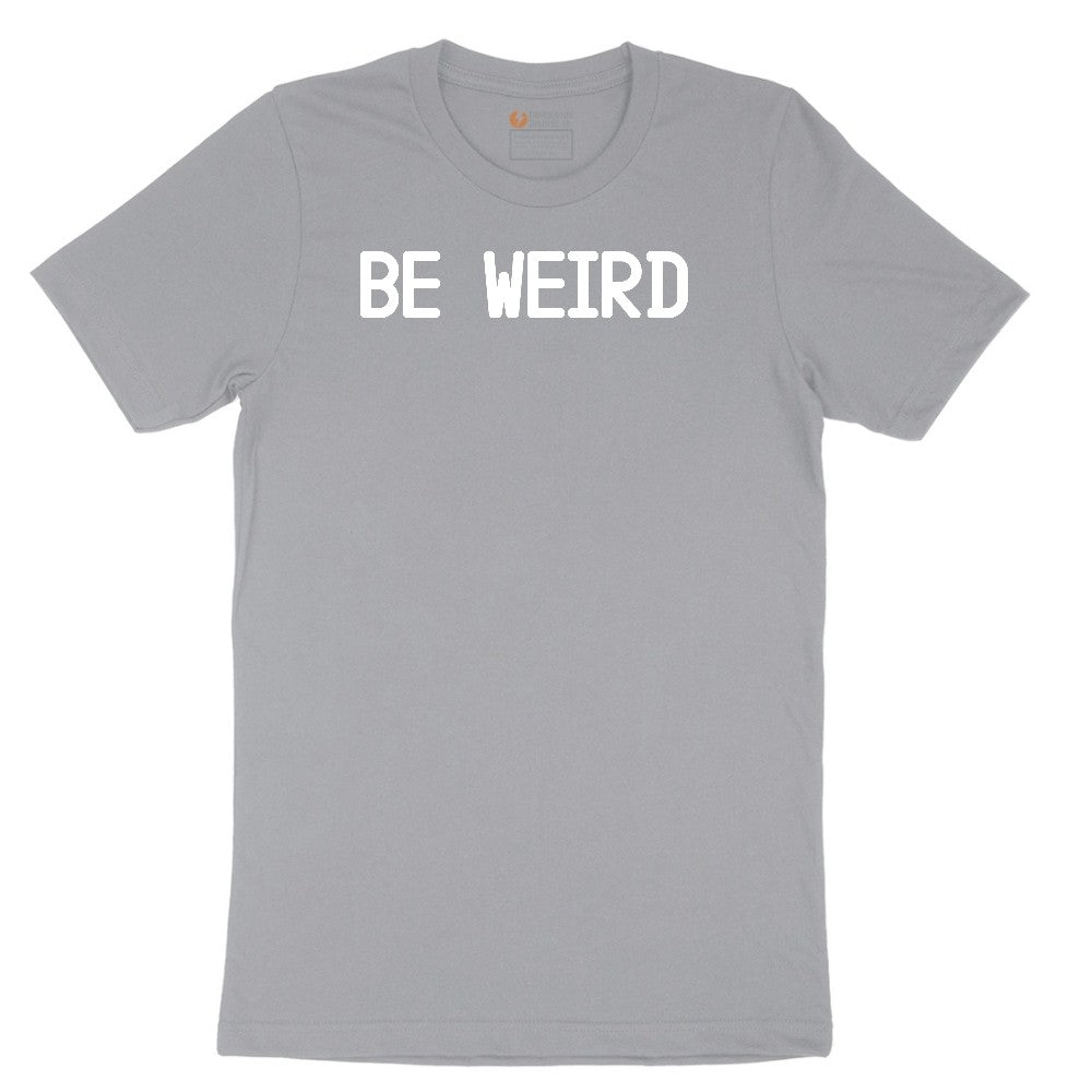 Be Weird Short Sleeve Tee - Athletic Heather Grey