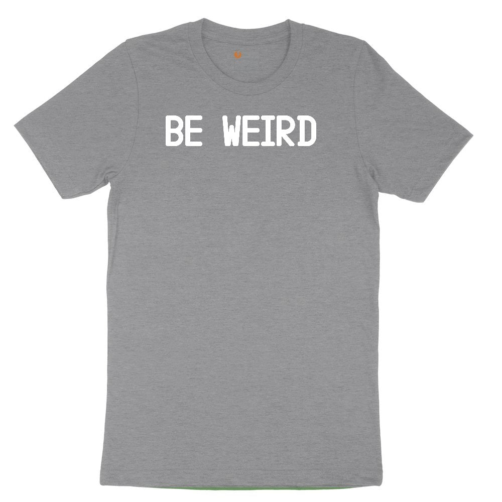 Be Weird Toddler Short Sleeve Tee - Athletic Heather